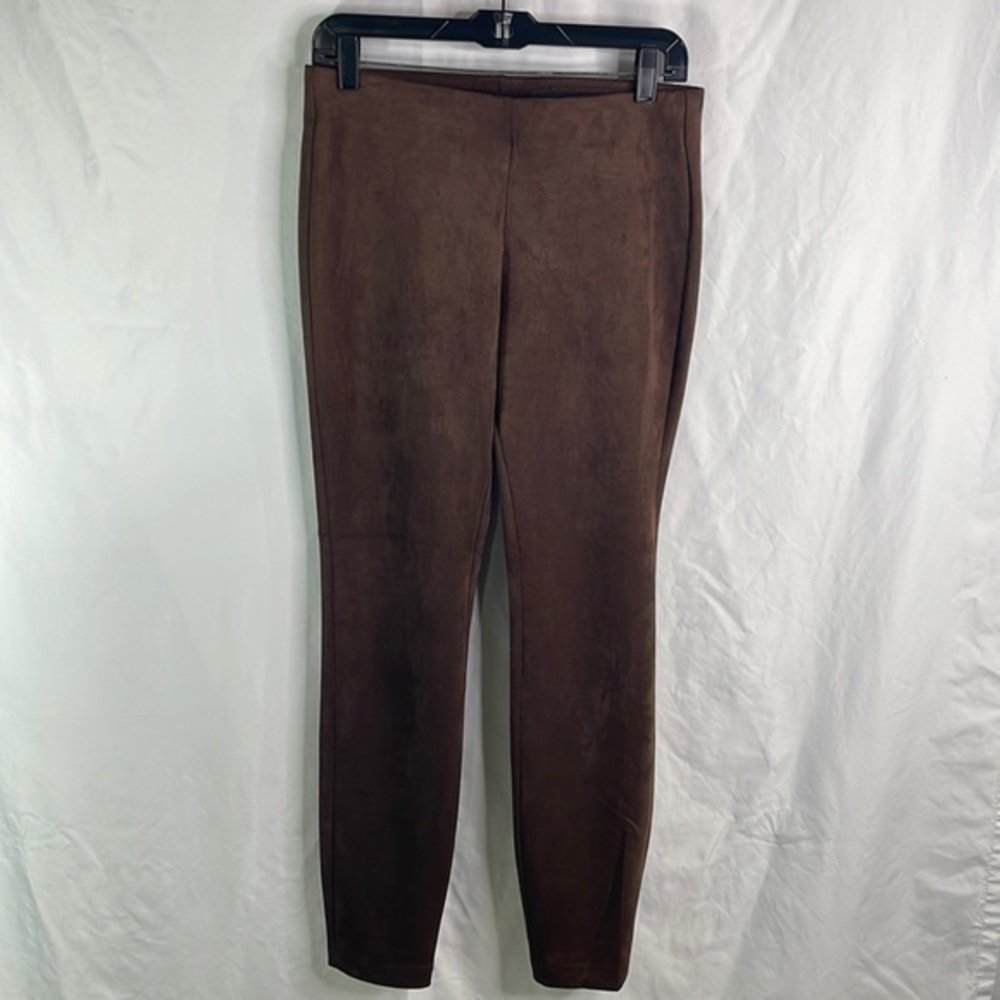 Nanette Lepore brown faux suede pants